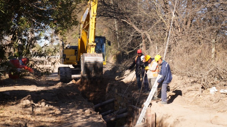 Junín avanza con la nueva colectora cloacal y refuerza su compromiso ambiental